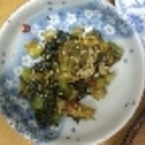 美味しい♪高菜漬けの油炒め♪